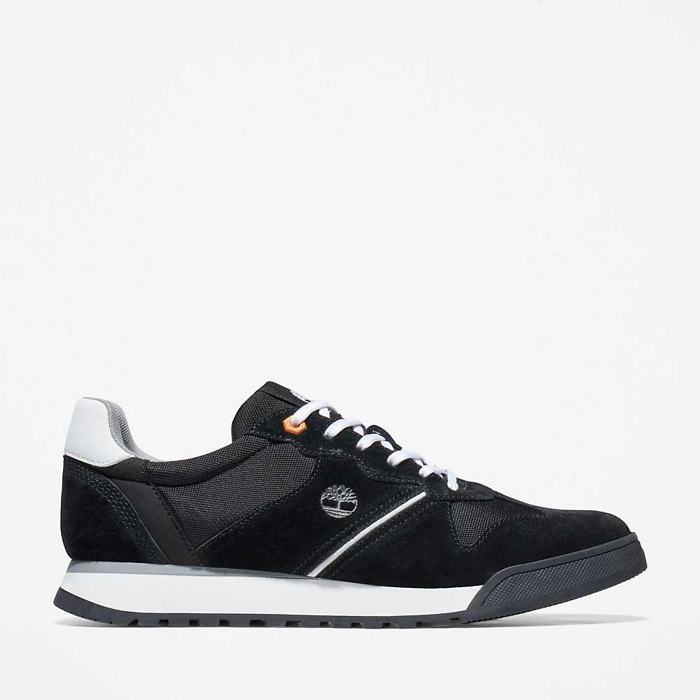 Black Men's Timberland Miami Sneakers | Israel-7924815