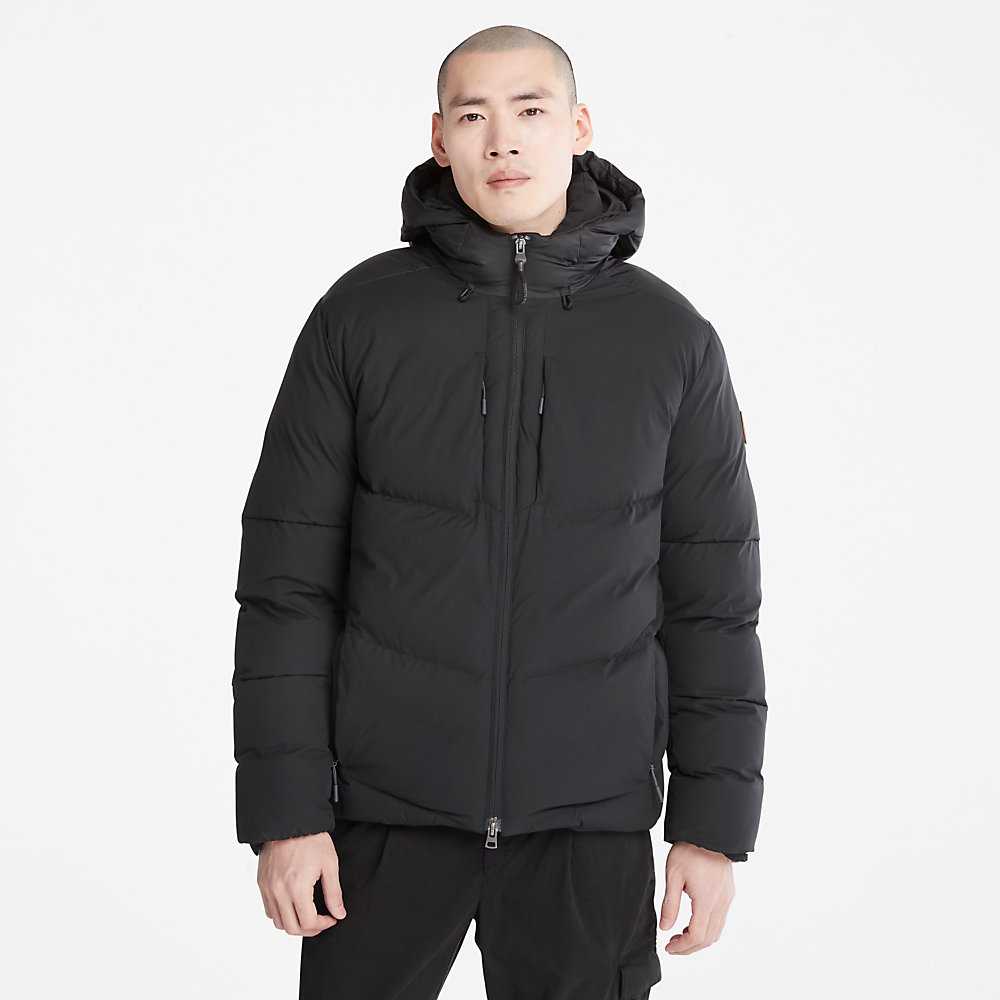 Black Men's Timberland Neo Summit Winter Jackets | Israel-8947132