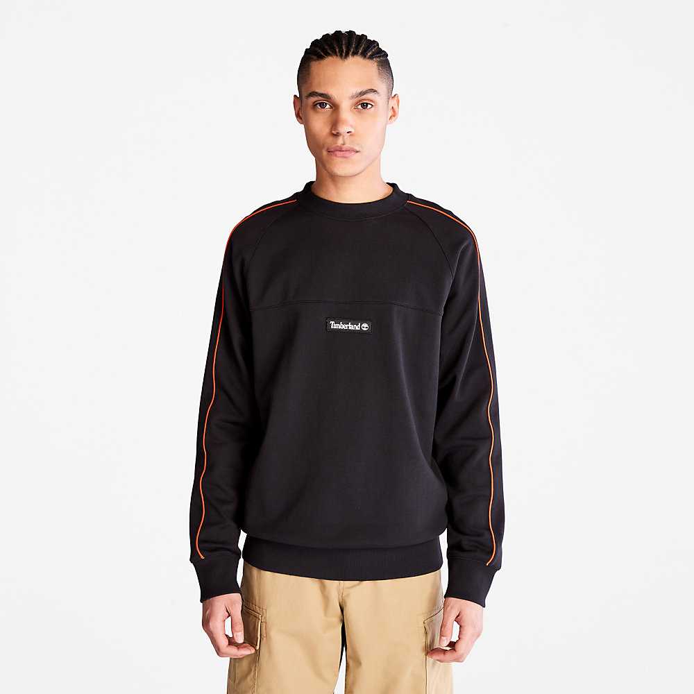 Black Men's Timberland Outdoor Archive Sweatshirt | Israel-5984021