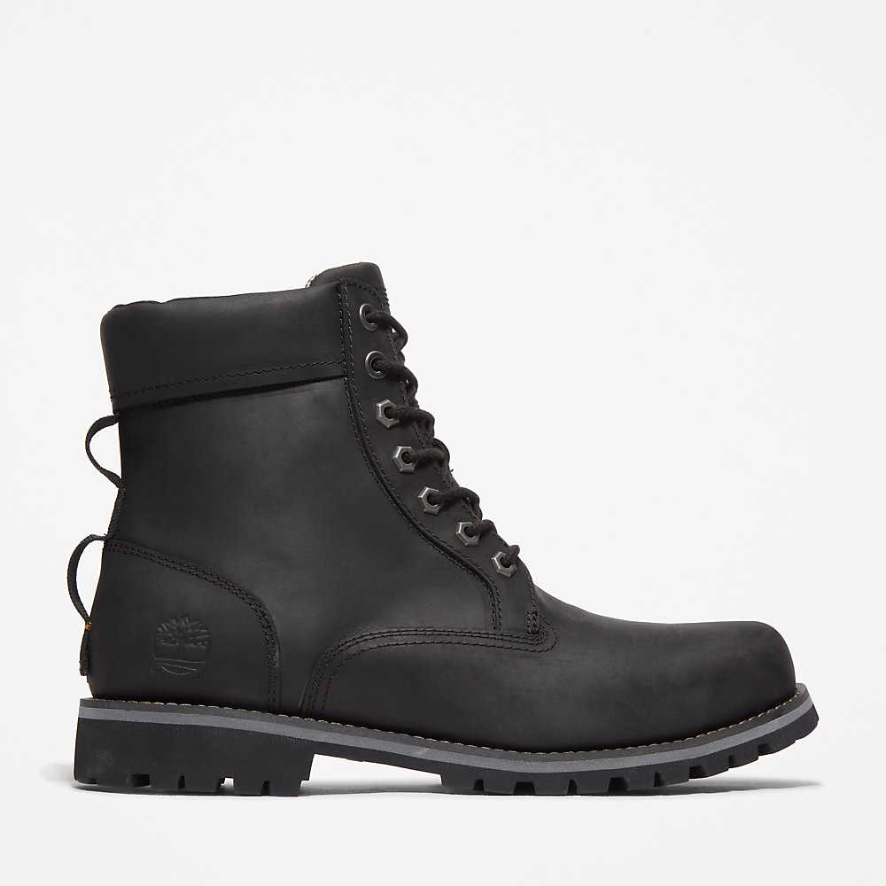 Black Men's Timberland Rugged Waterproof II Waterproof Boots | Israel-8157920