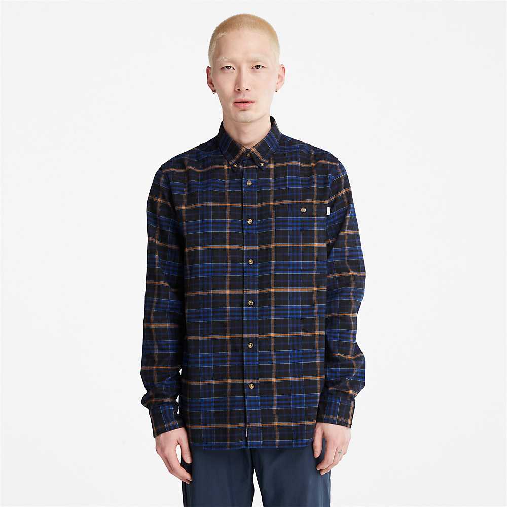 Black Men's Timberland SolucellAir Shirts | Israel-8764510