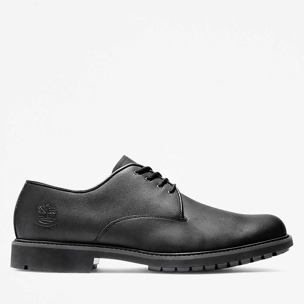 Black Men's Timberland Stormbucks Oxfords Shoes | Israel-1374028