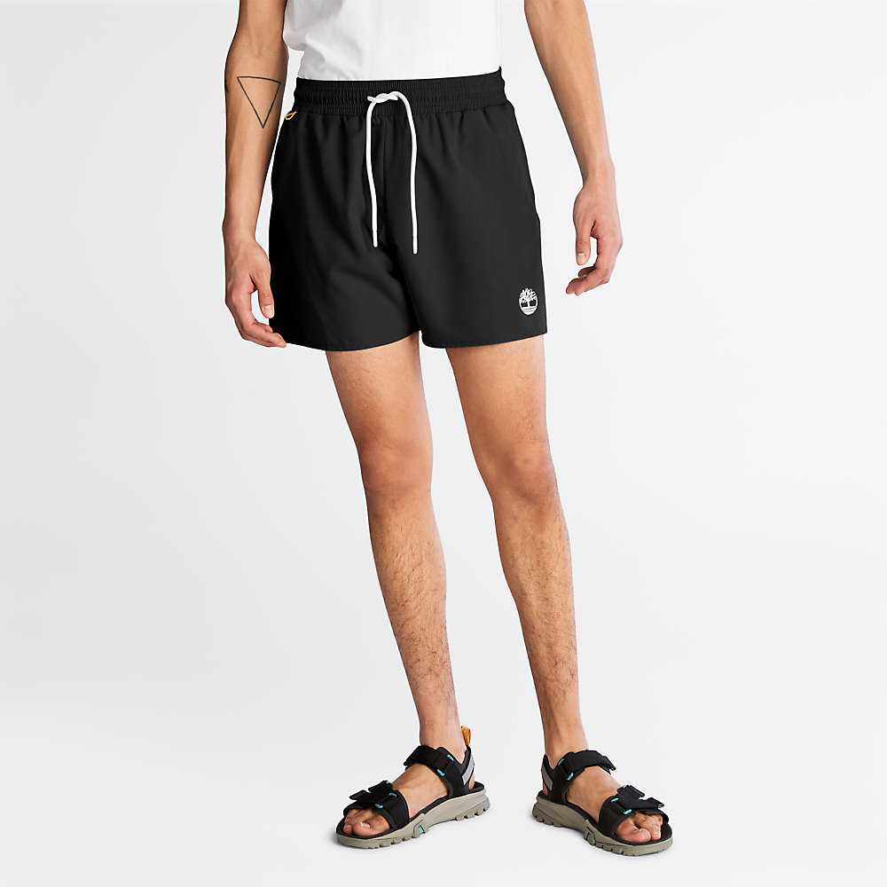 Black Men's Timberland Sunapee Lake Shorts | Israel-7650913