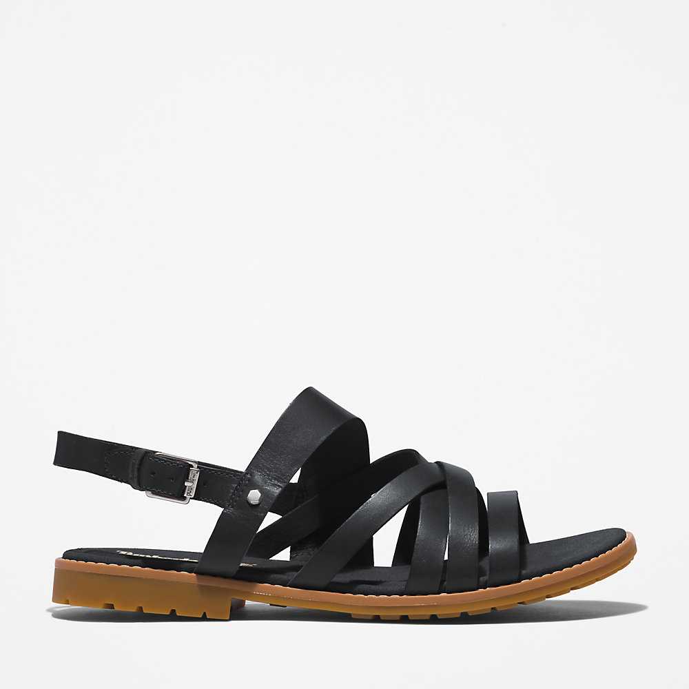 Black Women's Timberland Chicago Sandals | Israel-9165742