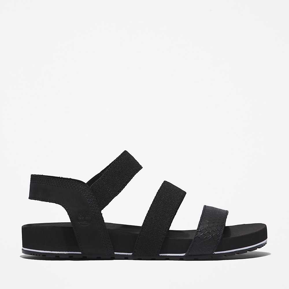 Black Women's Timberland Malibu Waves Sandals | Israel-0324951