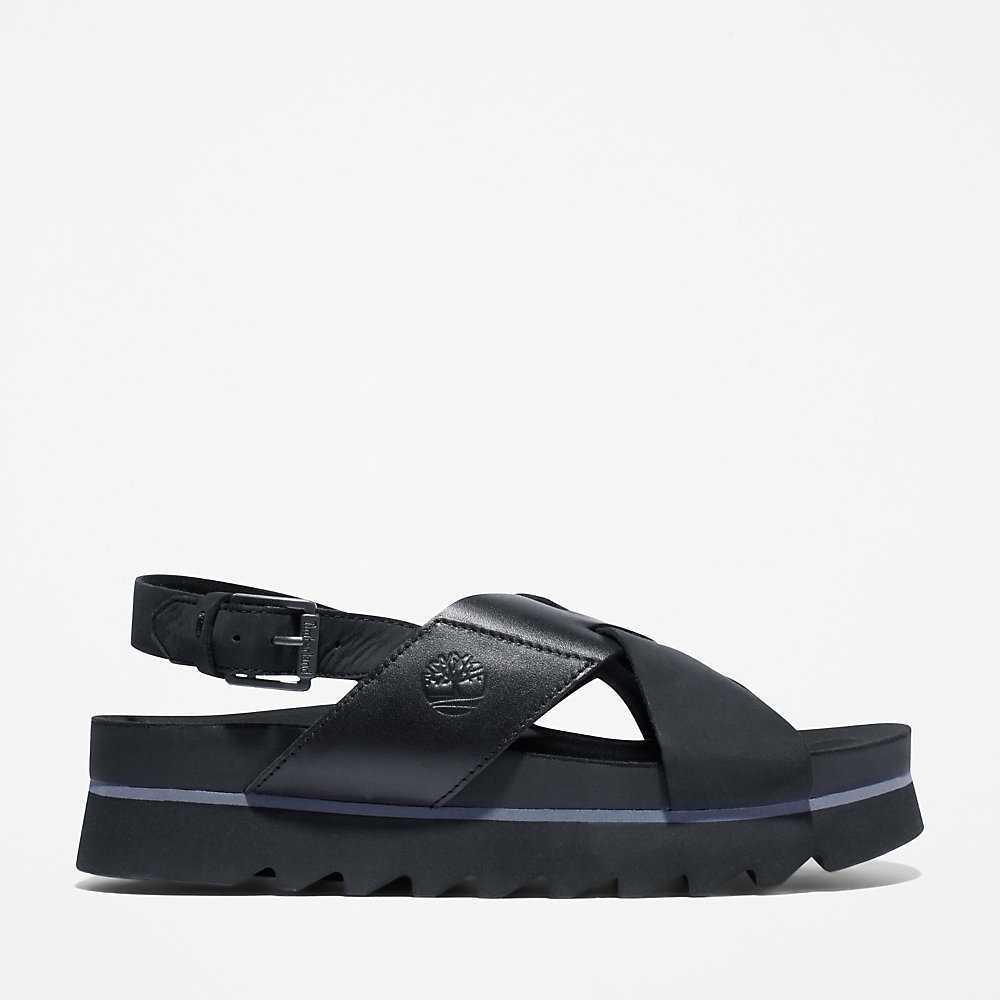 Black Women's Timberland Santa Monica Sunrise Sandals | Israel-4209318