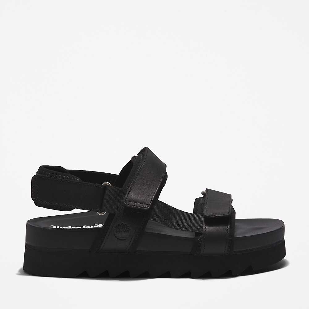 Black Women's Timberland Santa Monica Sunrise Sandals | Israel-4296073