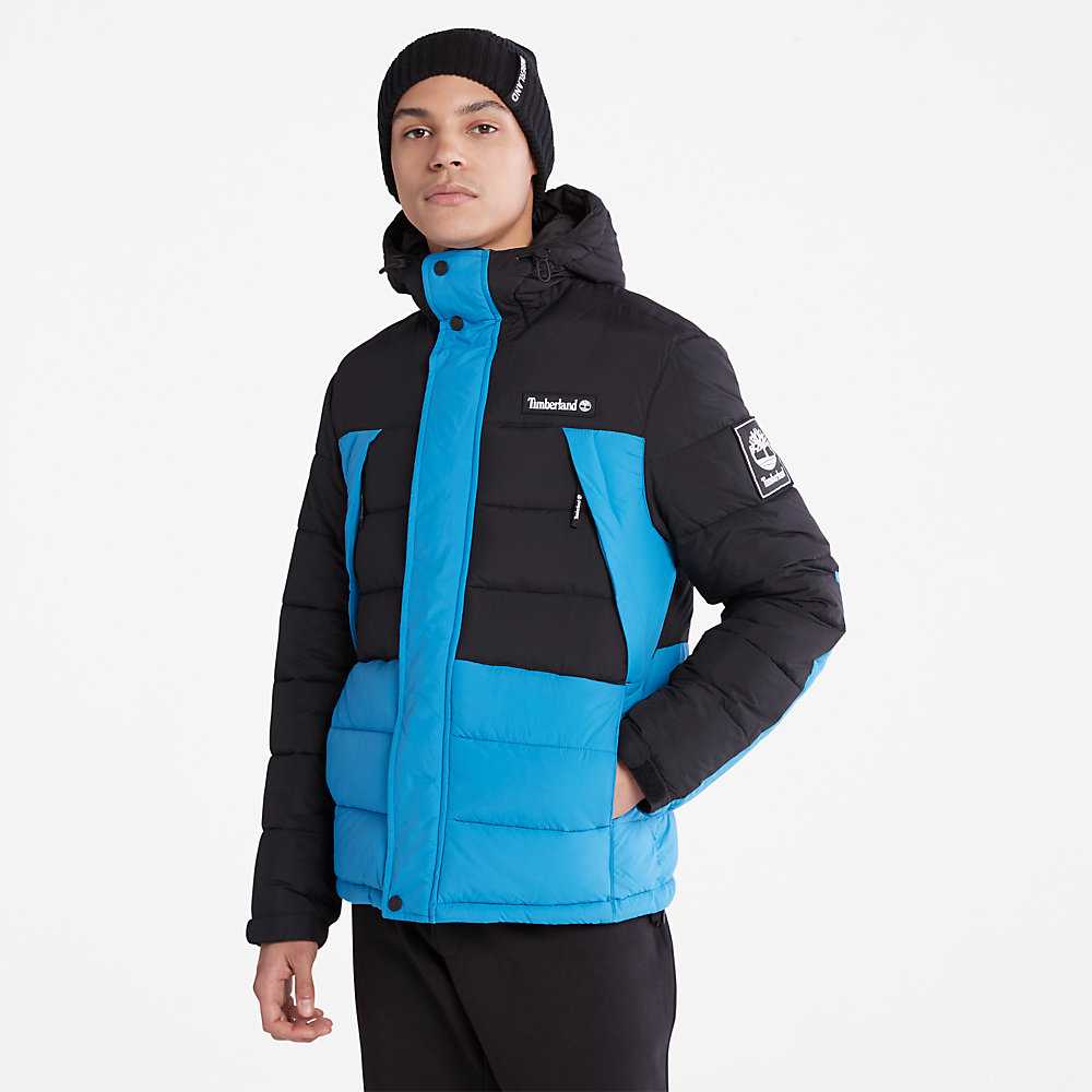 Blue Men's Timberland Outdoor Archive Down Jackets | Israel-6351947