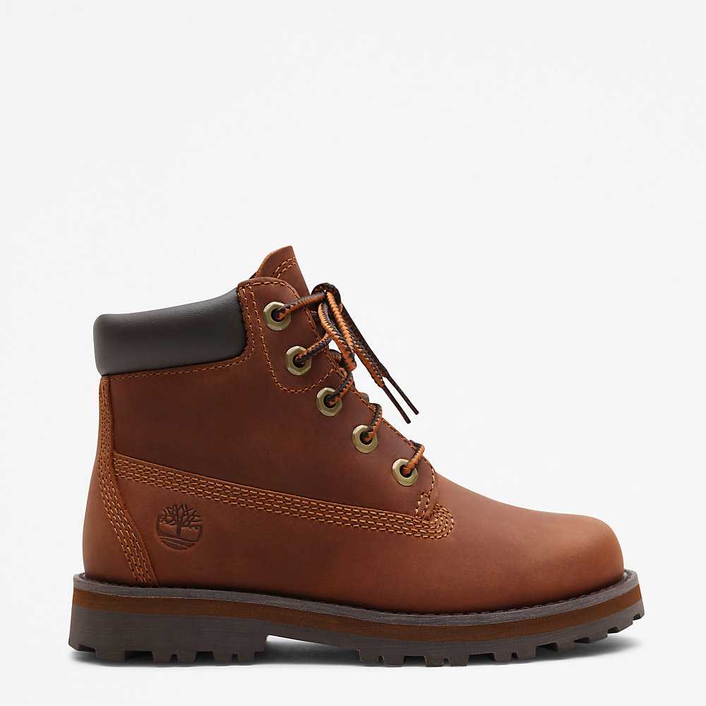 Brown Kids' Timberland Courma Waterproof Boots | Israel-4219530