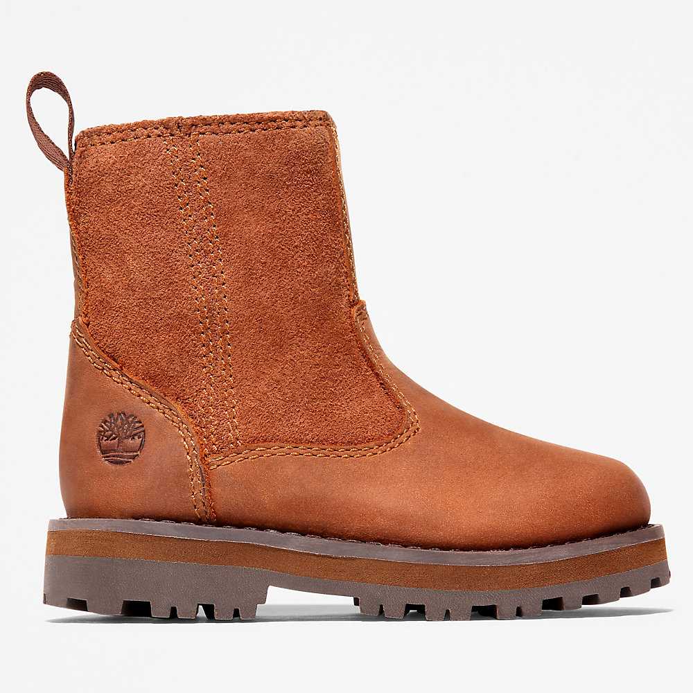 Brown Kids' Timberland Courma Waterproof Boots | Israel-4219536