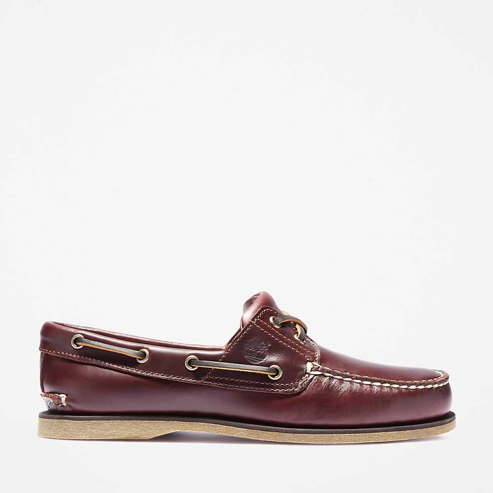 Brown Men's Timberland Classic Boat Shoes | Israel-6914573