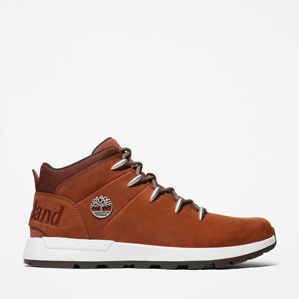 Brown Men's Timberland Sprint Trekker Chukka Boots | Israel-5219743