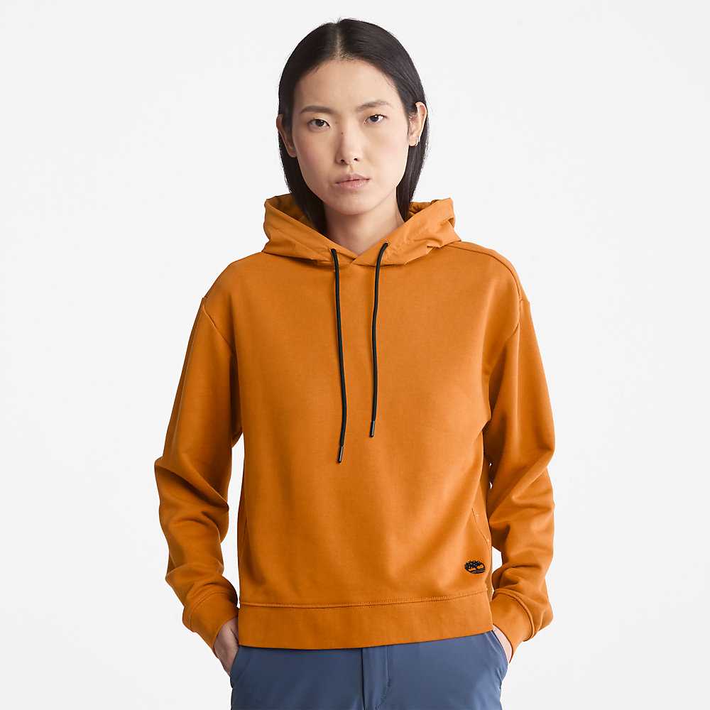 Brown Women's Timberland Solid-colour Hoodie | Israel-3941570