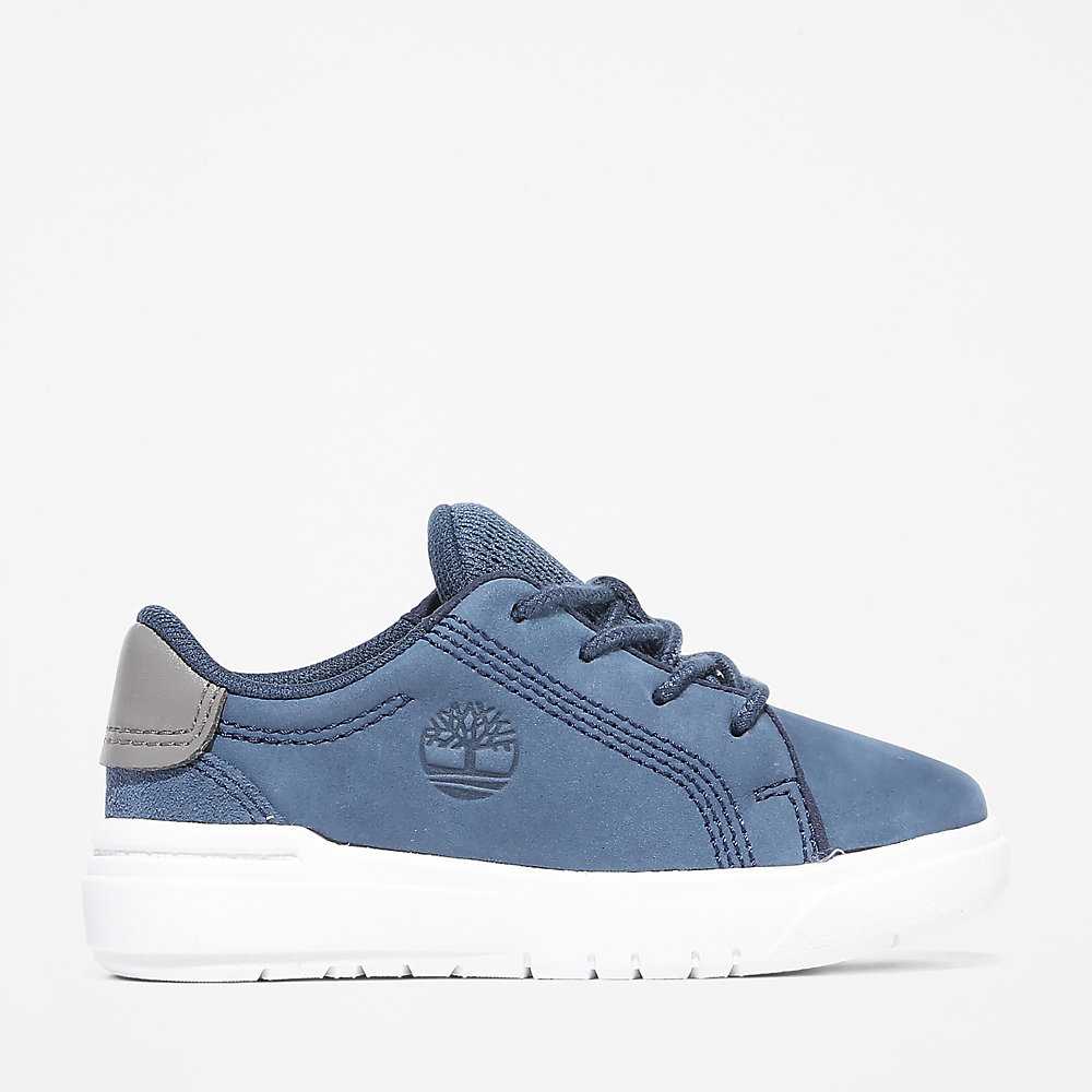 Dark Blue Kids' Timberland Seneca Bay Sneakers | Israel-4219672