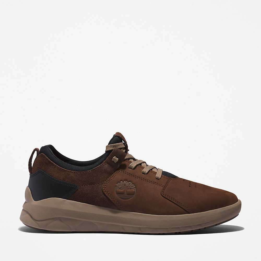 Dark Brown Men's Timberland Bradstreet Ultra Sneakers | Israel-5861273