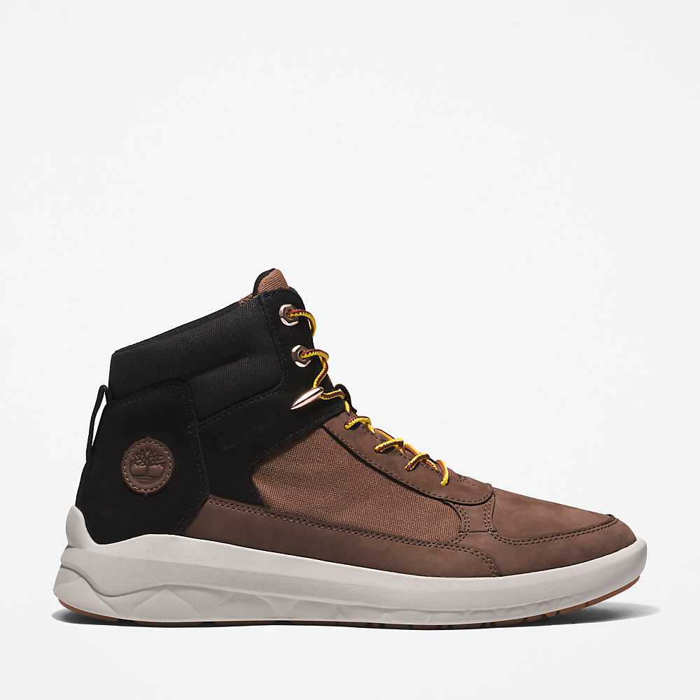 Dark Brown Men's Timberland Bradstreet Ultra Chukka Boots | Israel-7642395