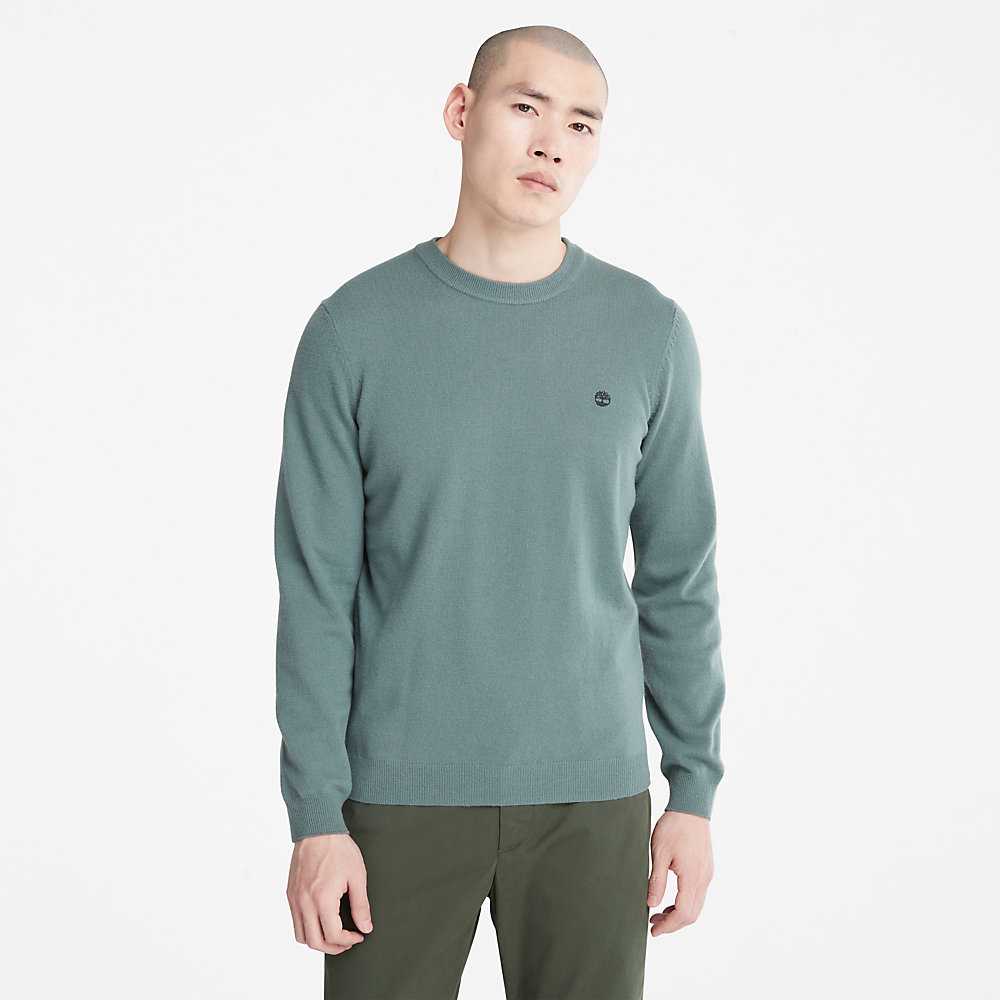 Green Men's Timberland Cohas Sweatshirt | Israel-2064598