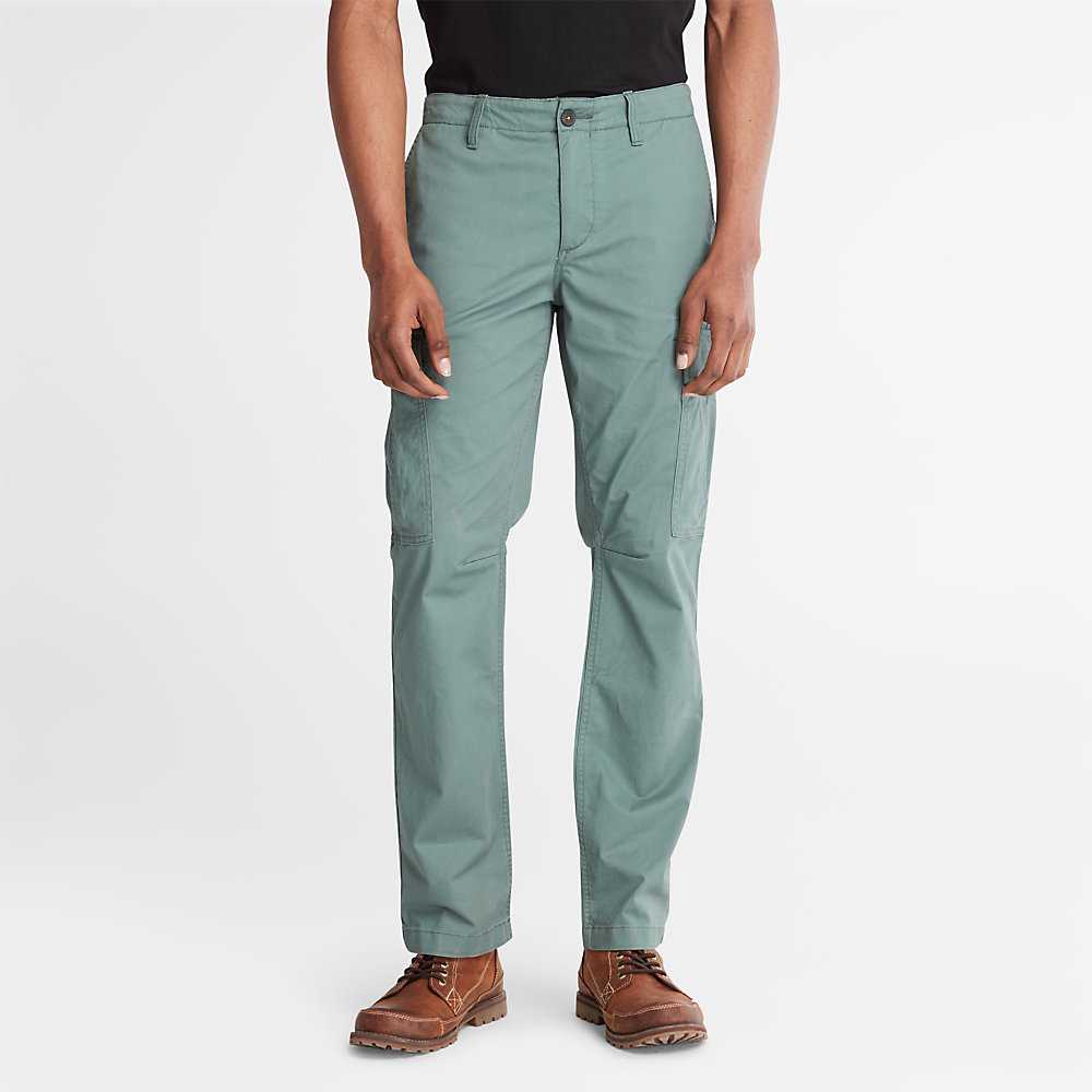 Green Men's Timberland Core Twill Cargo Pants | Israel-4312576