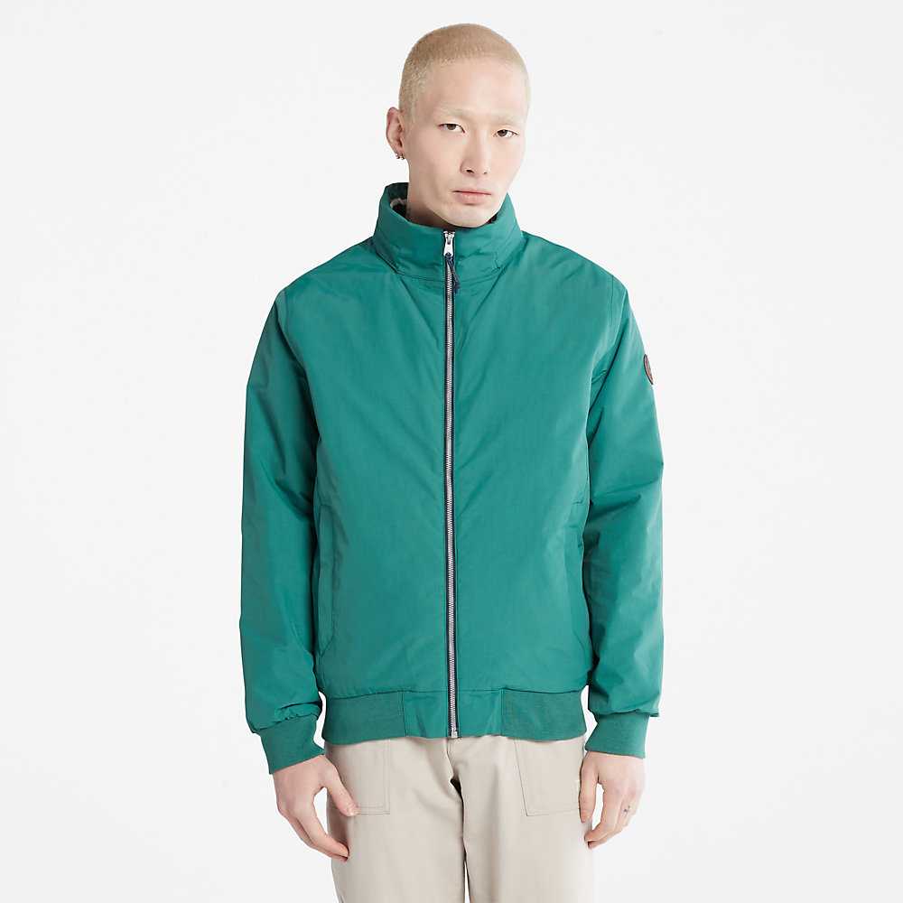 Green Men's Timberland Mount Lafayette Bomber Jacket | Israel-0985134