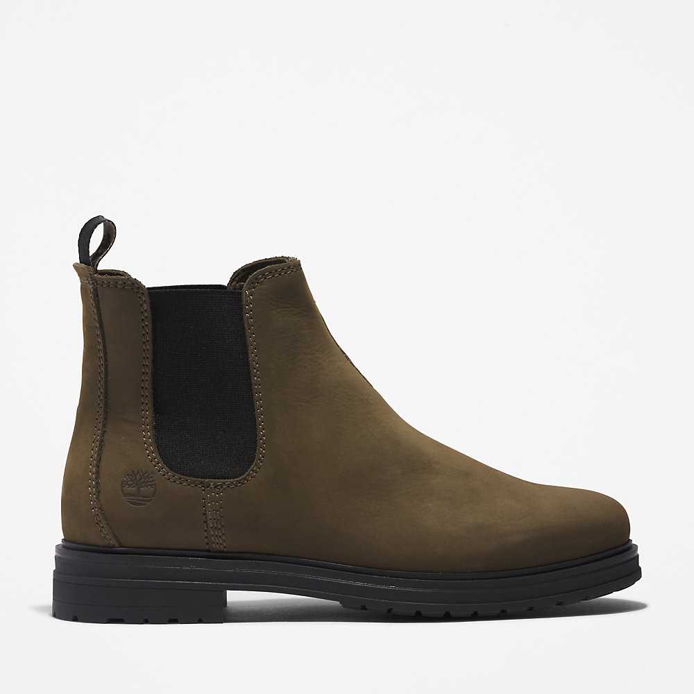 Green Women's Timberland Hannover Hill Chelsea Boots | Israel-4810523