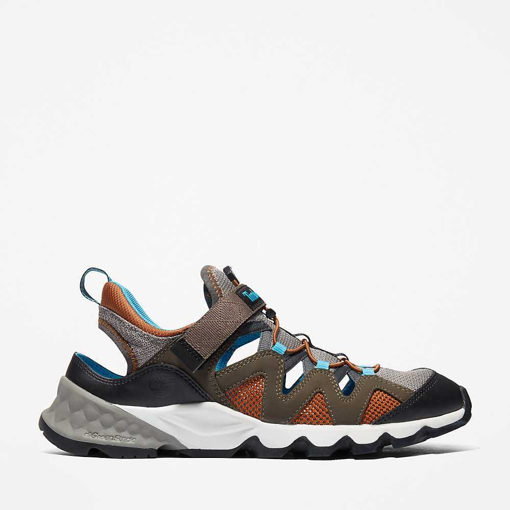 Grey Men's Timberland GreenStride™ Solar Wave Sandals | Israel-7581642