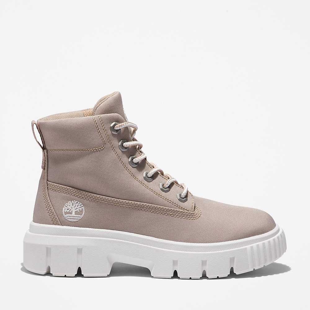 Light Beige Women's Timberland Greyfield Waterproof Boots | Israel-2915780