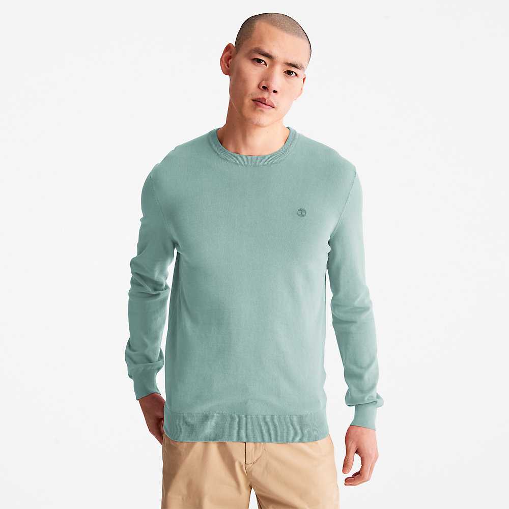 Light Blue Men's Timberland Earthkeepers Sweatshirt | Israel-8167503