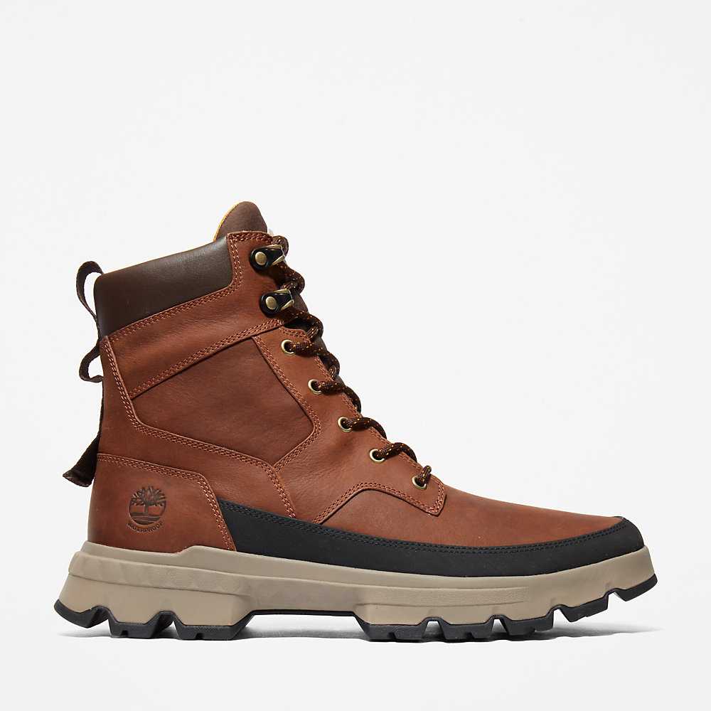 Light Brown Men's Timberland GreenStride™ TBL® Originals Ultra Waterproof Boots | Israel-7345690