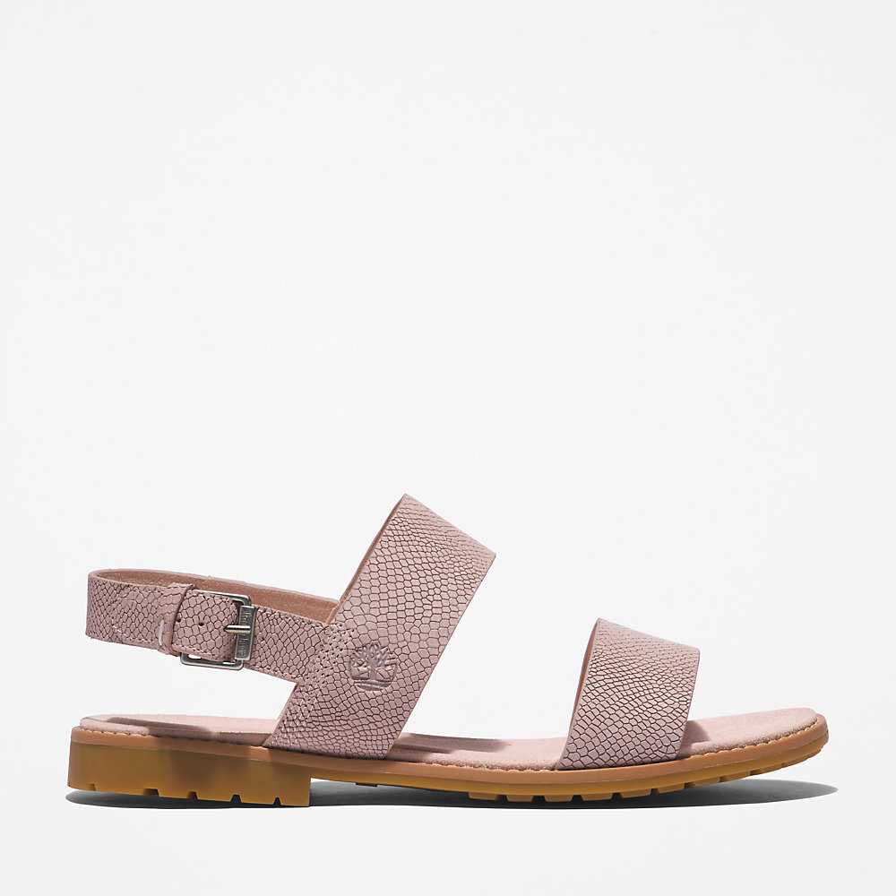 Light Pink Women's Timberland Chicago Sandals | Israel-8354790