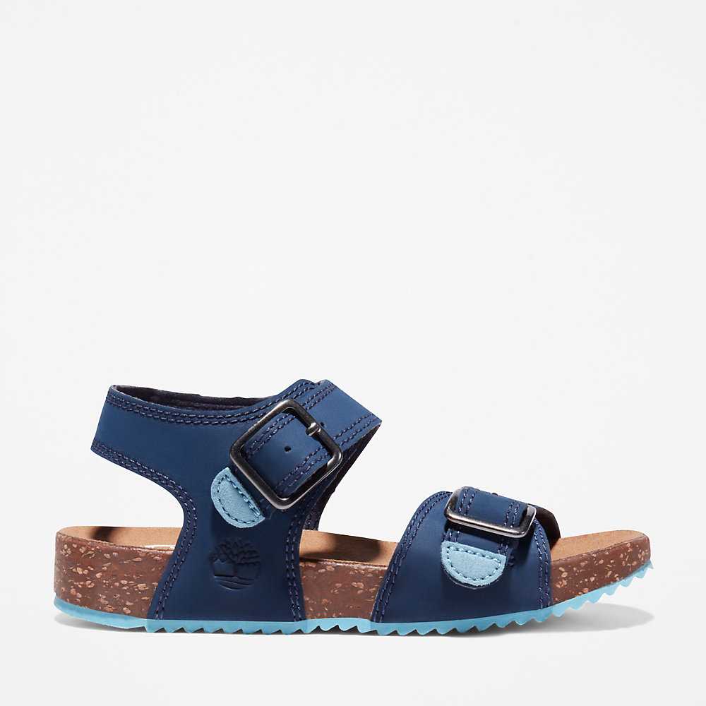 Navy Kids' Timberland Castle Island Sandals | Israel-8143795