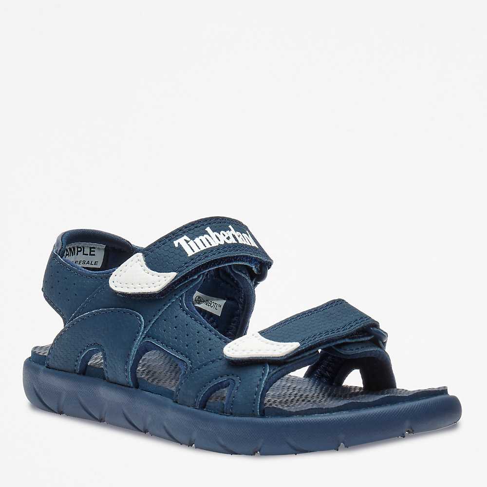 Navy Kids' Timberland Perkins Row Sandals | Israel-6973148