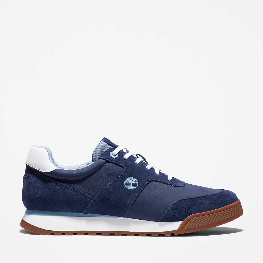 Navy Men's Timberland Miami Sneakers | Israel-2143605