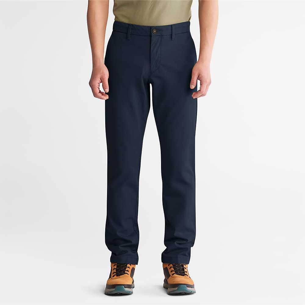 Navy Men's Timberland Sargent Lakes Chinos | Israel-1869203