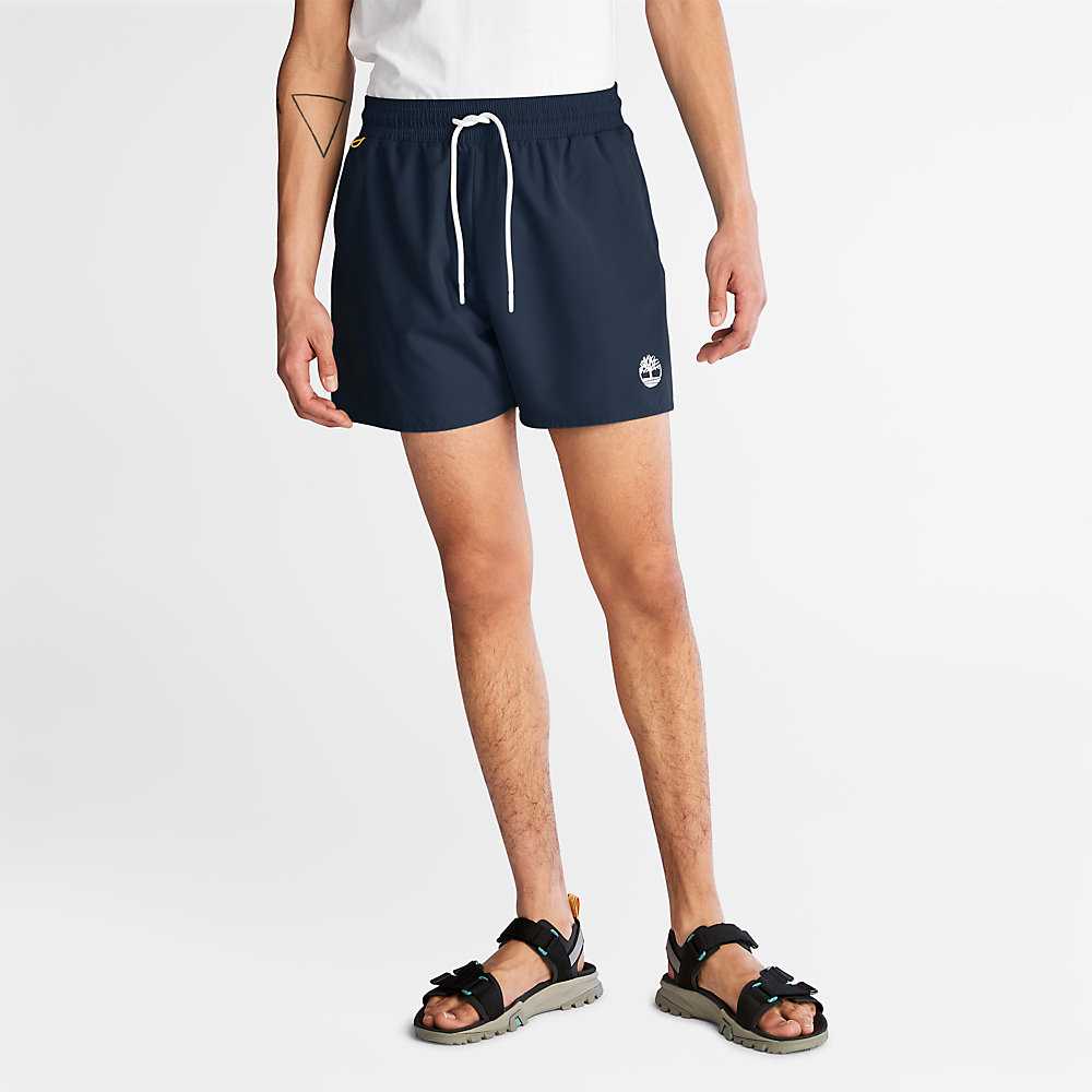 Navy Men's Timberland Sunapee Lake Shorts | Israel-6192037