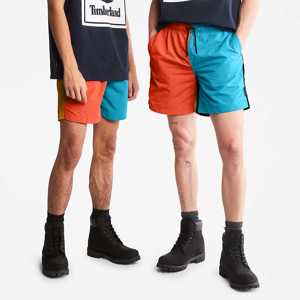 Orange Men's Timberland All Gender Shorts | Israel-8654217