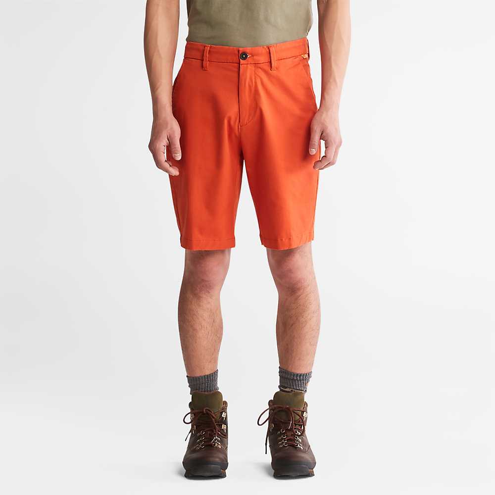 Orange Men's Timberland Squam Lake Shorts | Israel-1674038