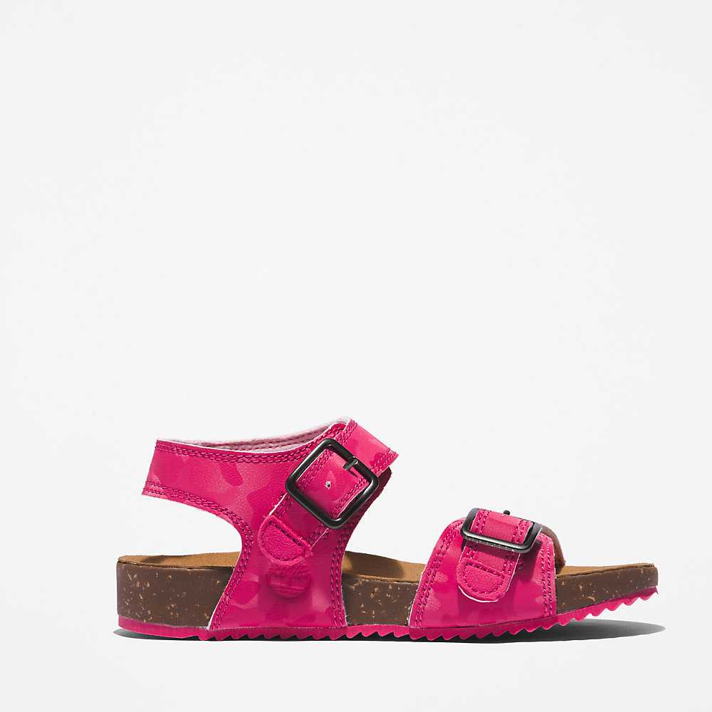 Pink Kids' Timberland Castle Island Sandals | Israel-1785493