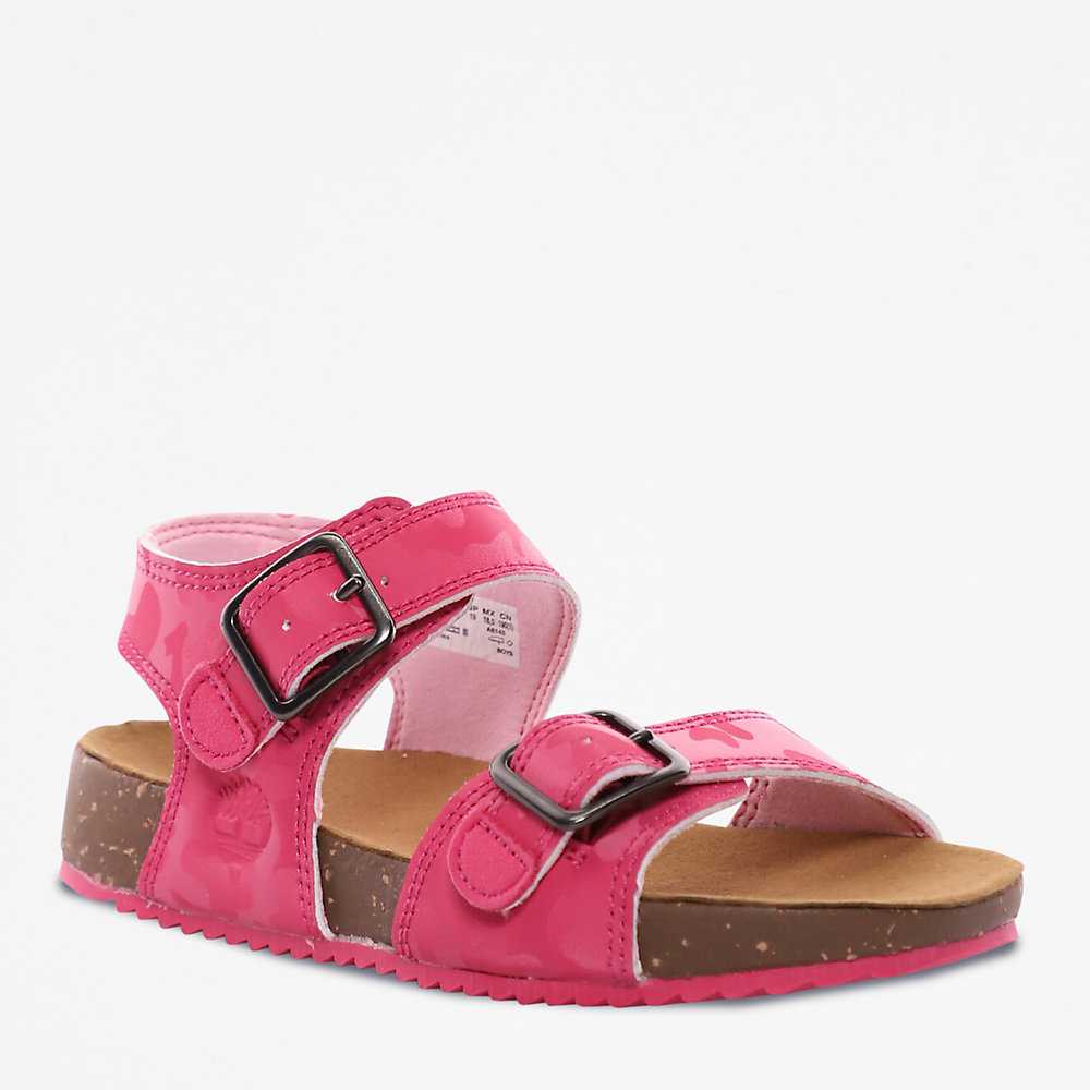 Pink Kids' Timberland Castle Island Sandals | Israel-9478365