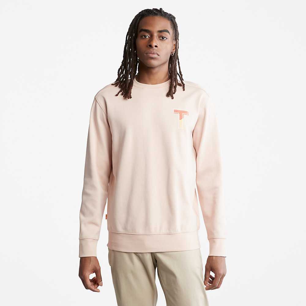 Pink Men's Timberland TimberFresh™ Sweatshirt | Israel-3801675