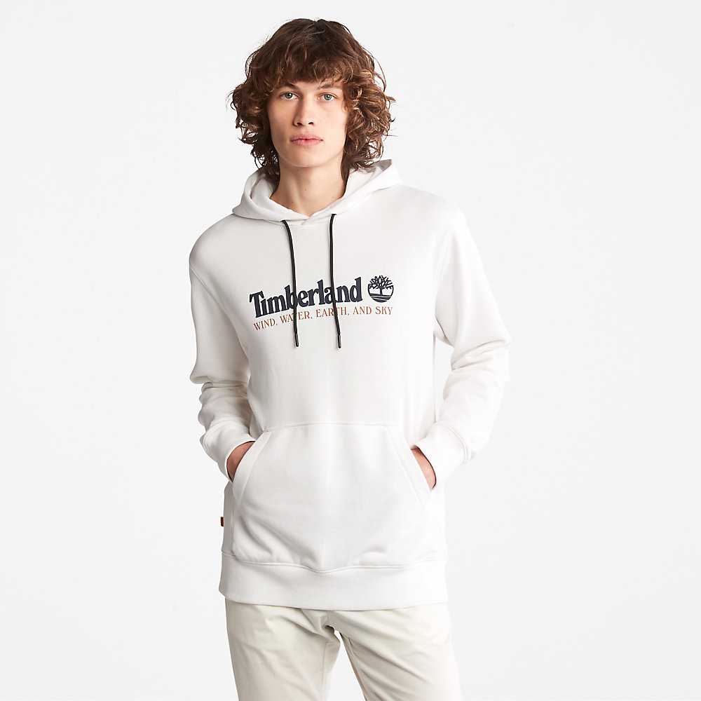 White Men's Timberland Wind Water Earth And Sky Hoodie | Israel-9584021