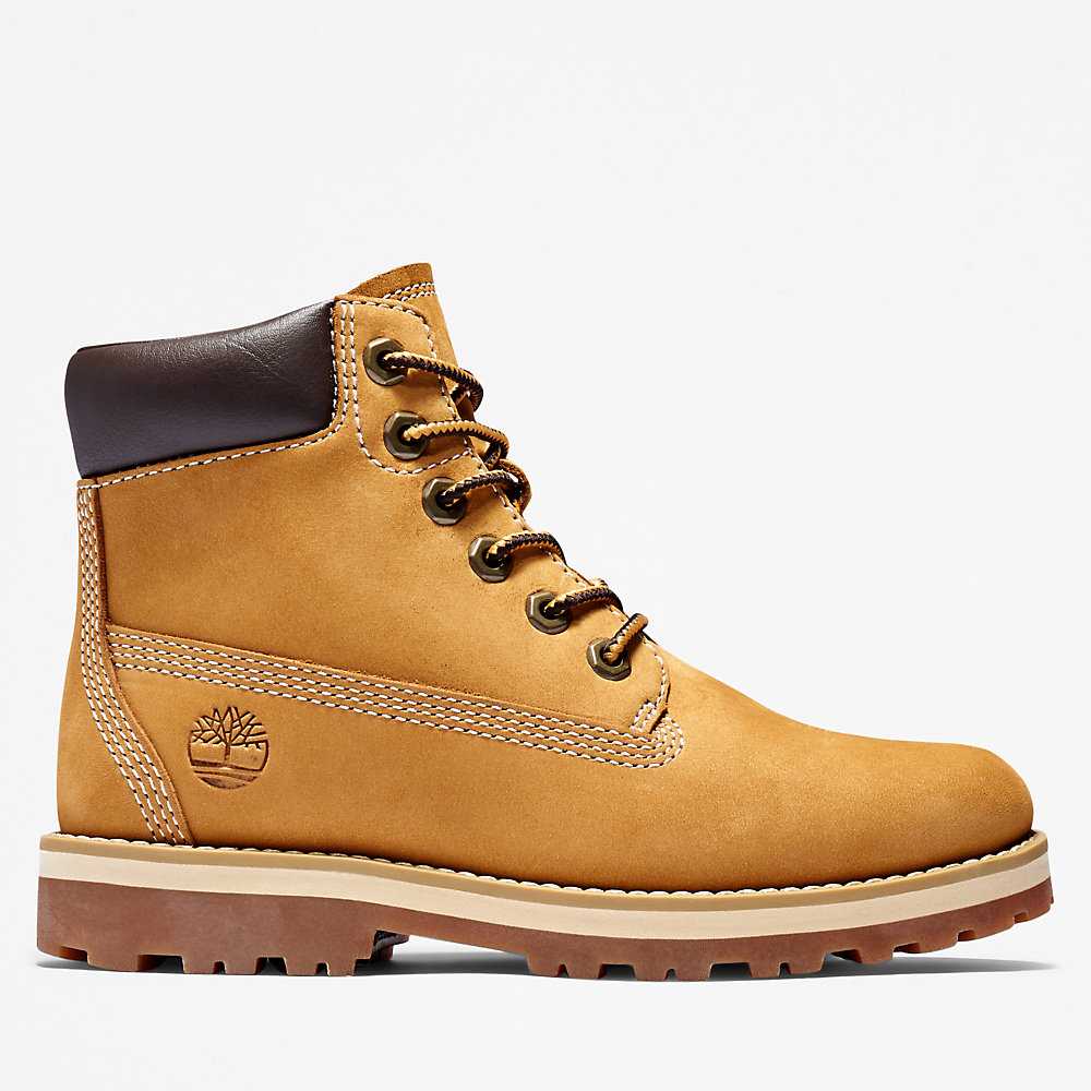 Yellow Kids' Timberland Courma Waterproof Boots | Israel-4219523